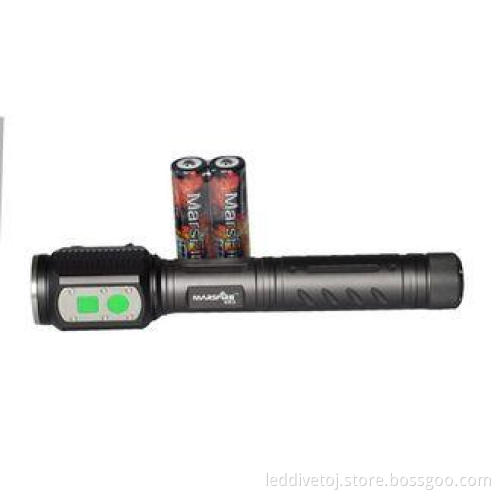 High lumen tactical led flashlight , 7.4V CREE Led Torch Li
